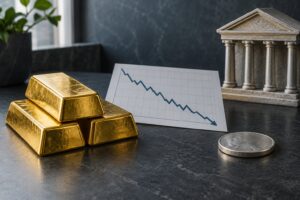 why gold and interest rates move opposite