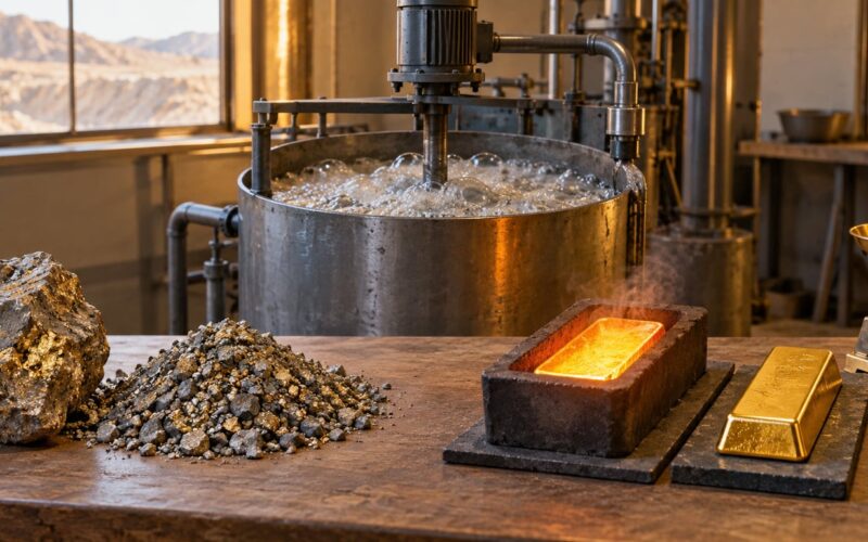 How Gold Is Mined from Ore to Bar: From Rock to Bullion 2026