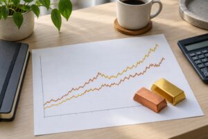 what is the copper to gold ratio signal