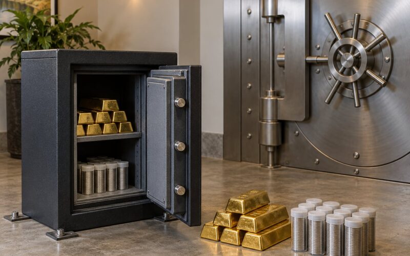 Safe Deposit Box vs Home Safe for Bullion: Which Wins in 2026