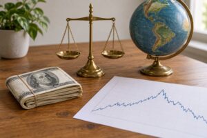 what makes the us dollar strong or weak