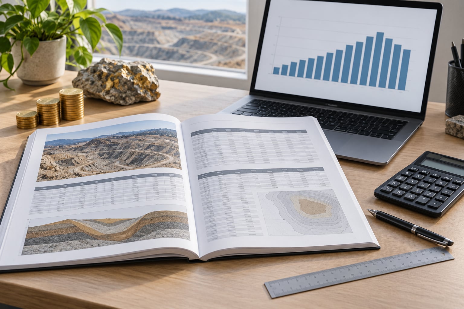 how to value a gold mining company