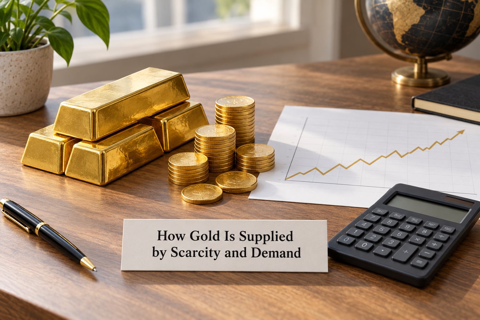 How Gold Is Supplied by Scarcity and Demand