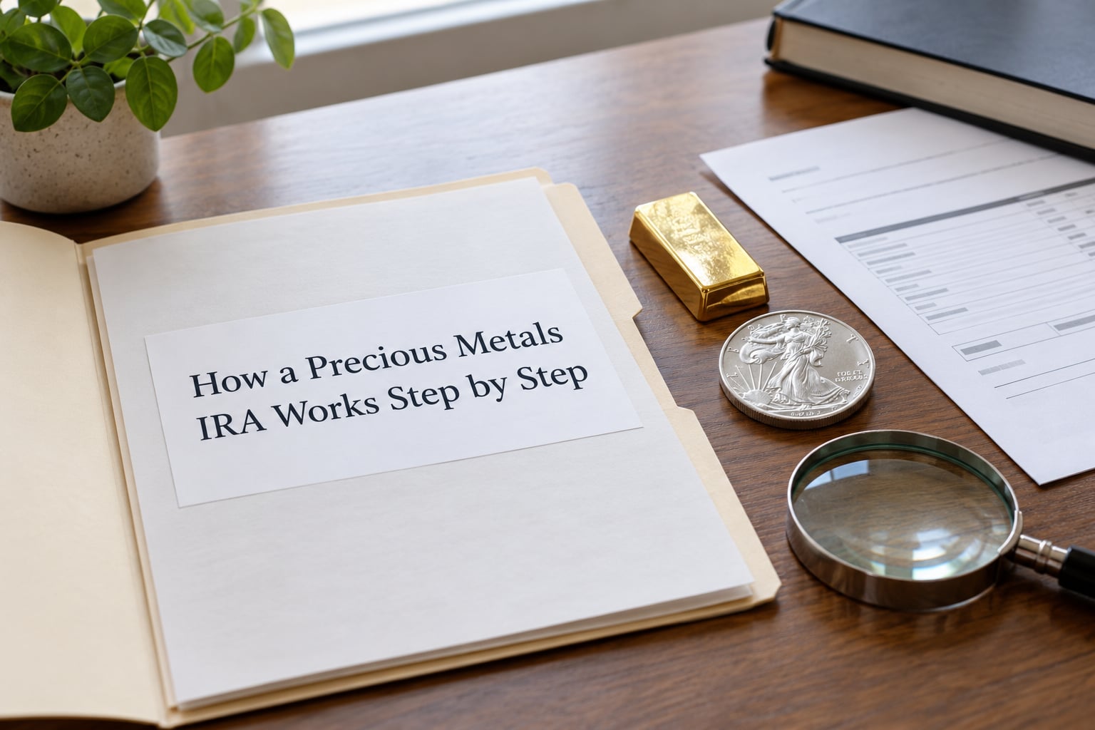 How a Precious Metals IRA Works Step by Step