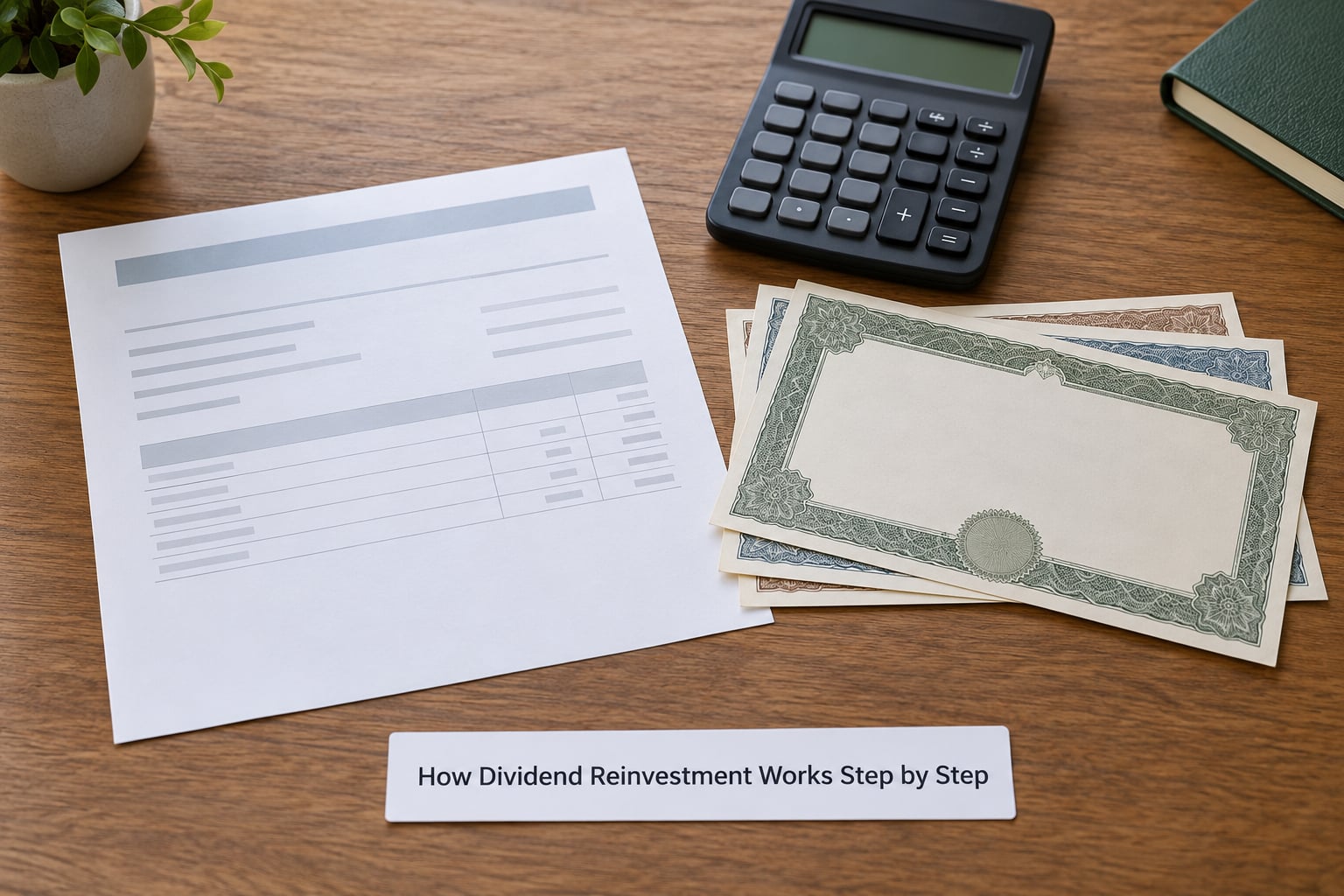 How Dividend Reinvestment Works Step by Step