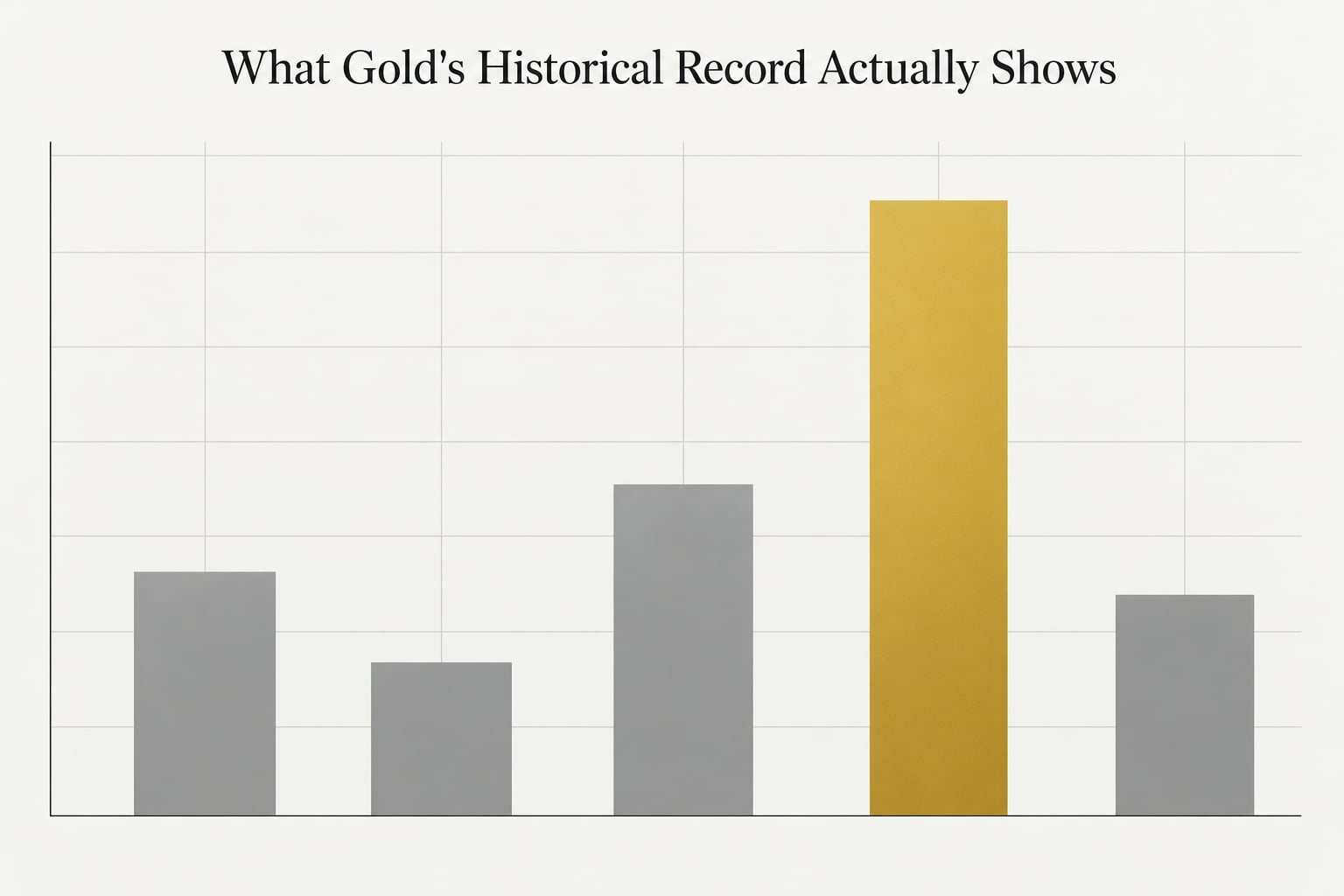 What Gold's Historical Record Actually Shows