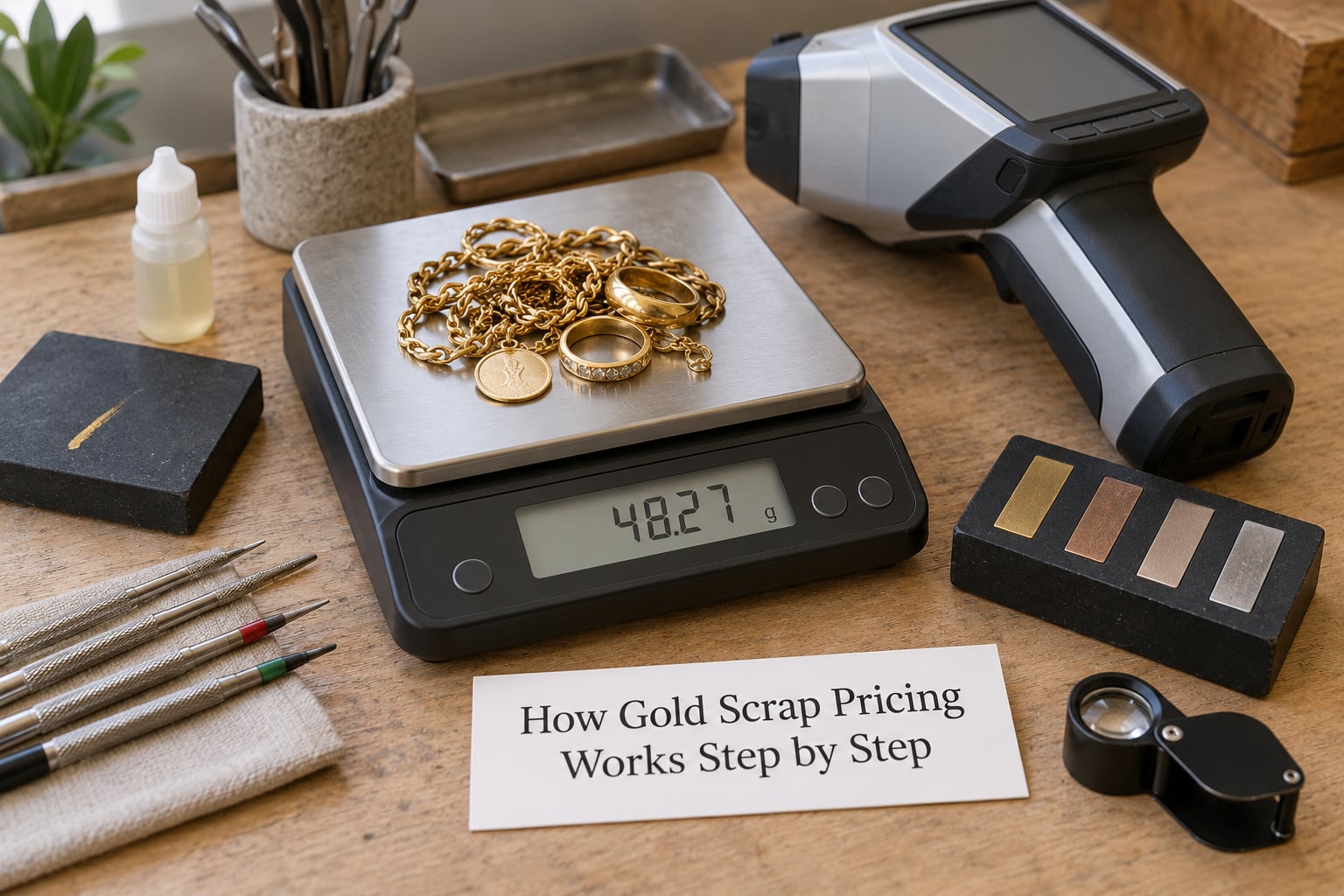 How Gold Scrap Pricing Works Step by Step