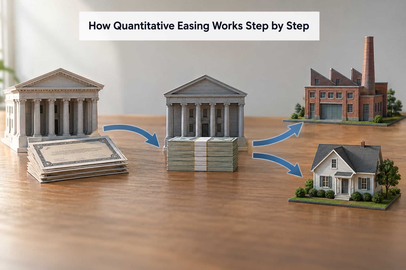 How Quantitative Easing Works Step by Step