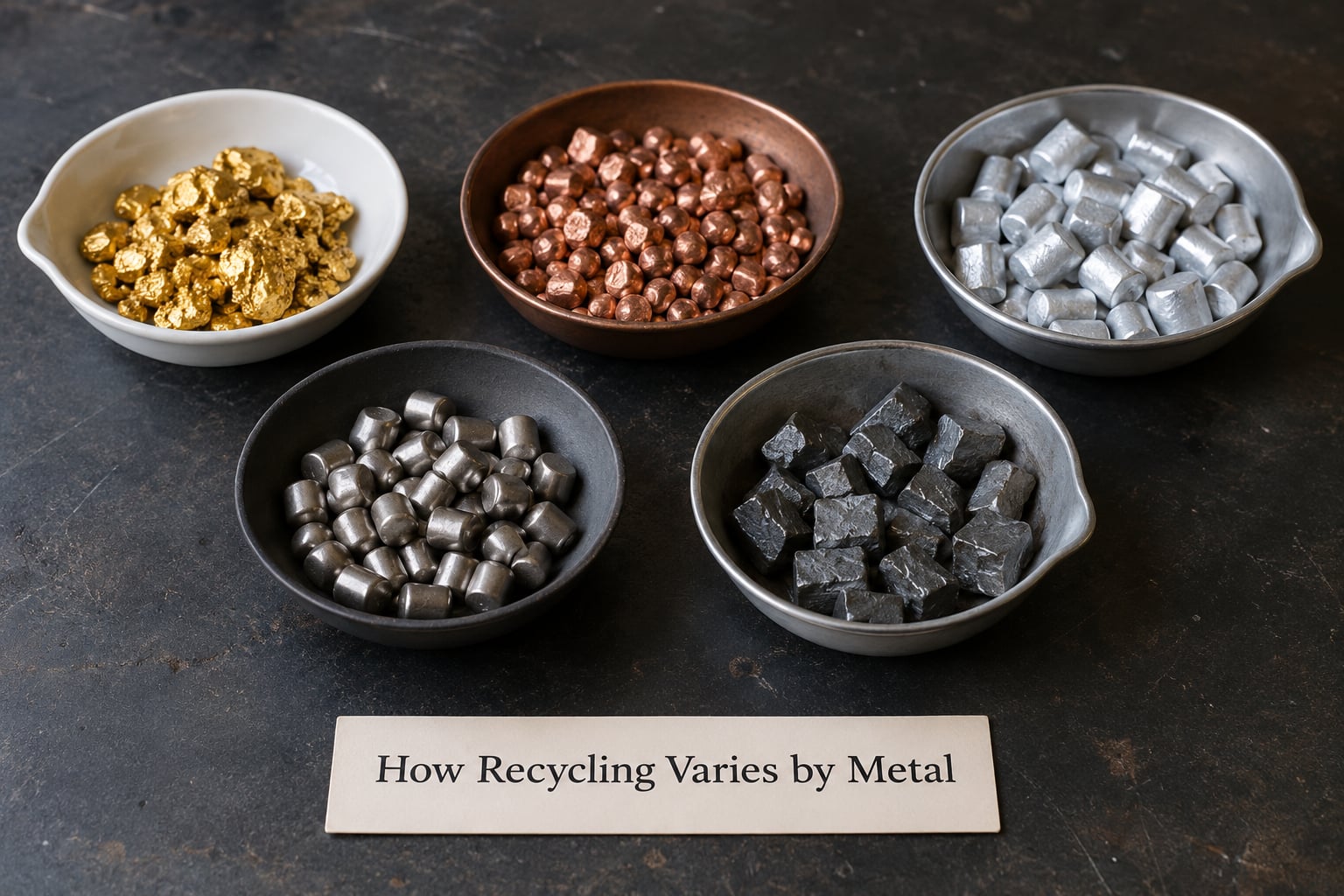 How Recycling Varies by Metal