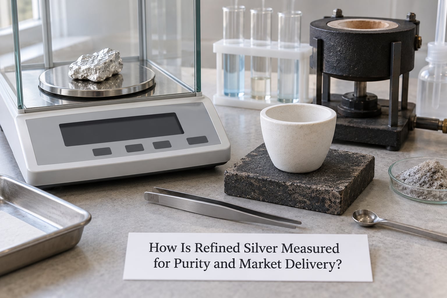 How Is Refined Silver Measured for Purity and Market Delivery?