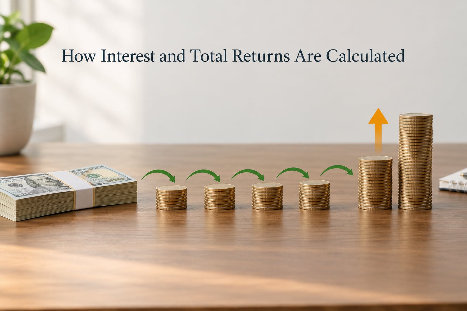 How Interest and Total Returns Are Calculated