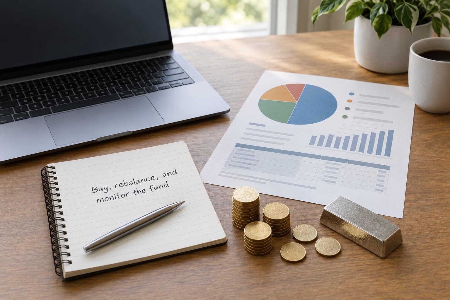 Buy, rebalance, and monitor the fund