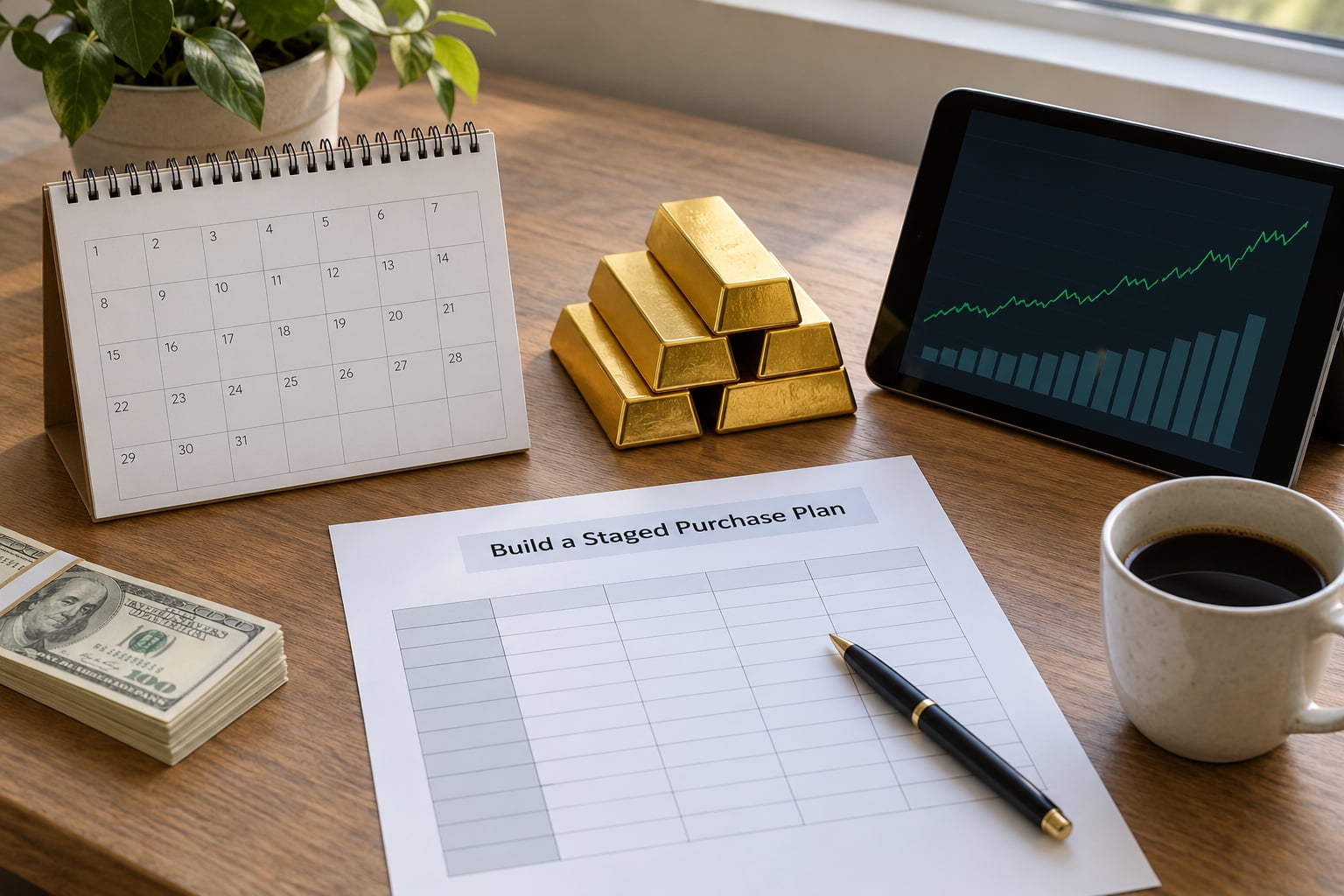Build a Staged Purchase Plan