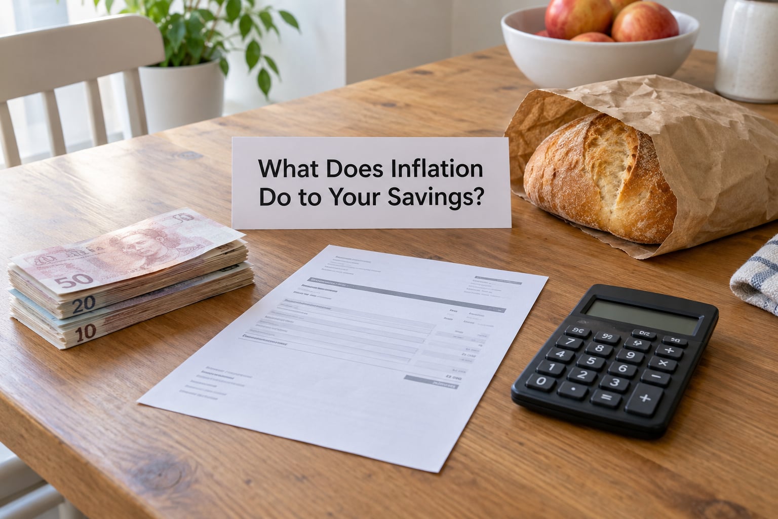 What Does Inflation Do to Your Savings?