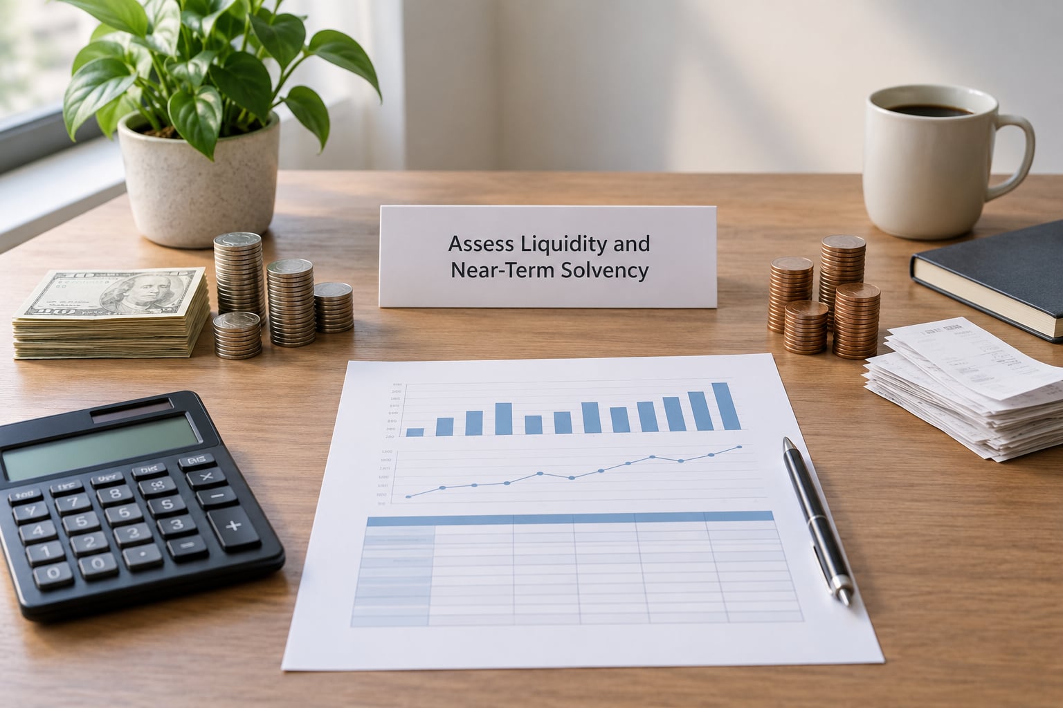 Assess Liquidity and Near-Term Solvency