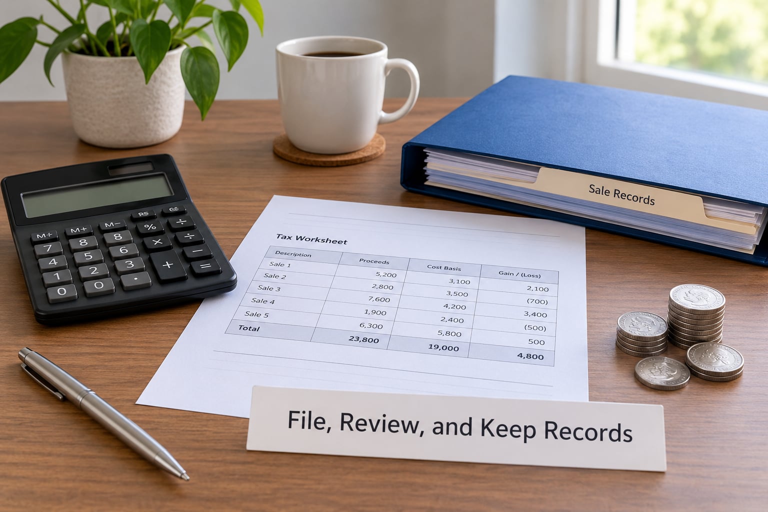 File, Review, and Keep Records