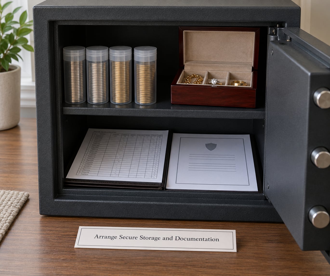 Arrange Secure Storage and Documentation