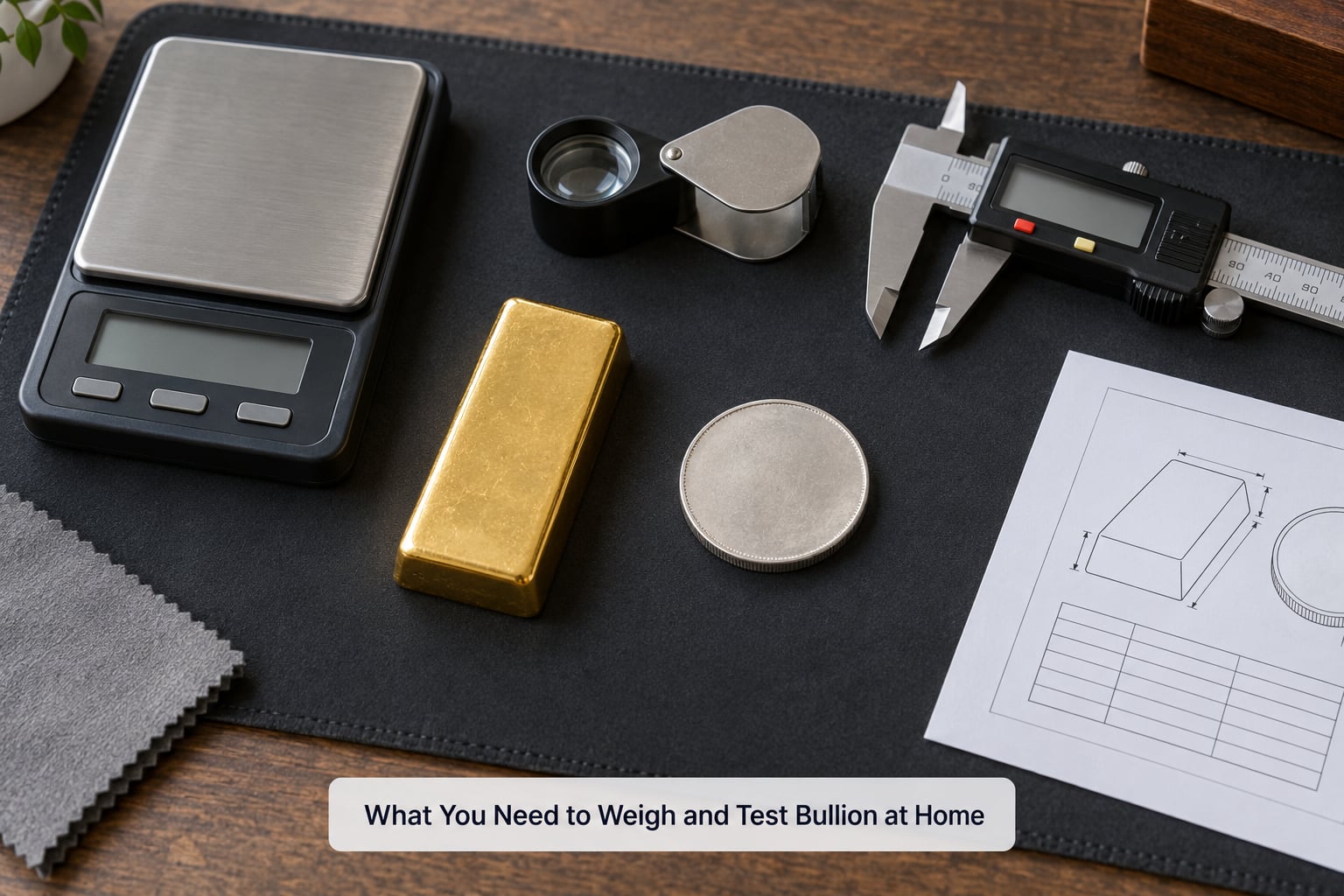 What You Need to Weigh and Test Bullion at Home