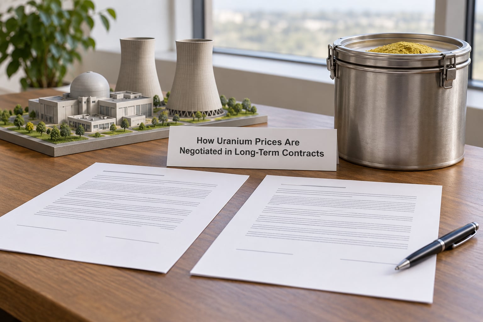 How Uranium Prices Are Negotiated in Long-Term Contracts