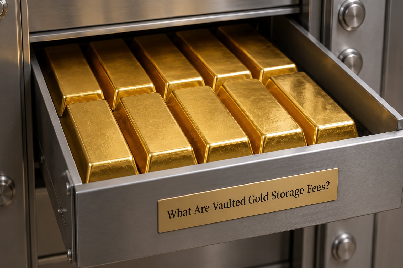 What Are Vaulted Gold Storage Fees?