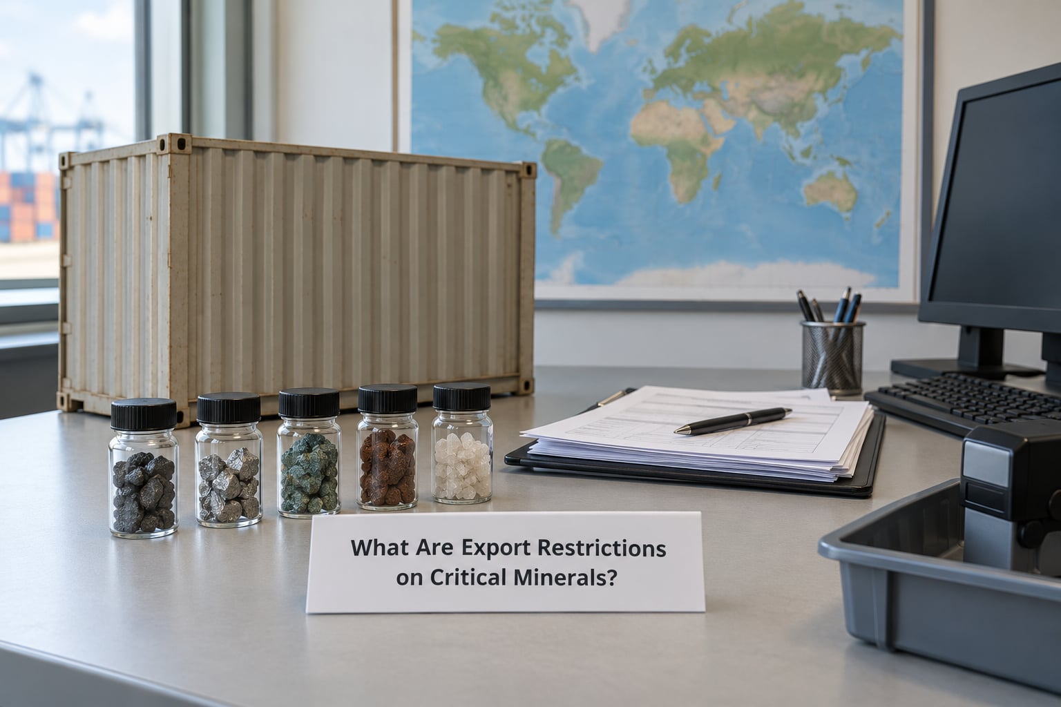 What Are Export Restrictions on Critical Minerals?