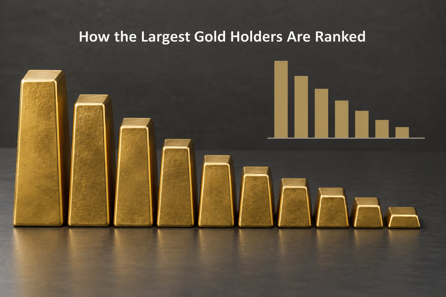 How the Largest Gold Holders Are Ranked