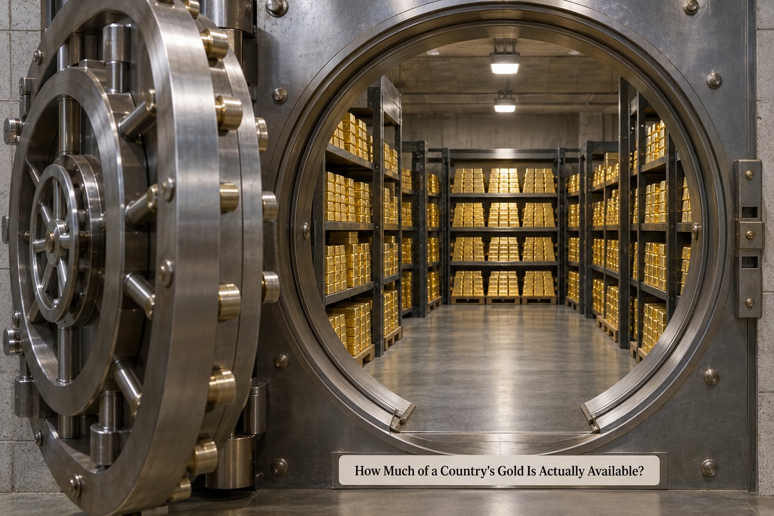 How Much of a Country's Gold Is Actually Available?