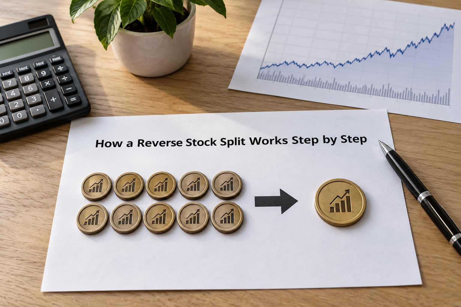 How a Reverse Stock Split Works Step by Step