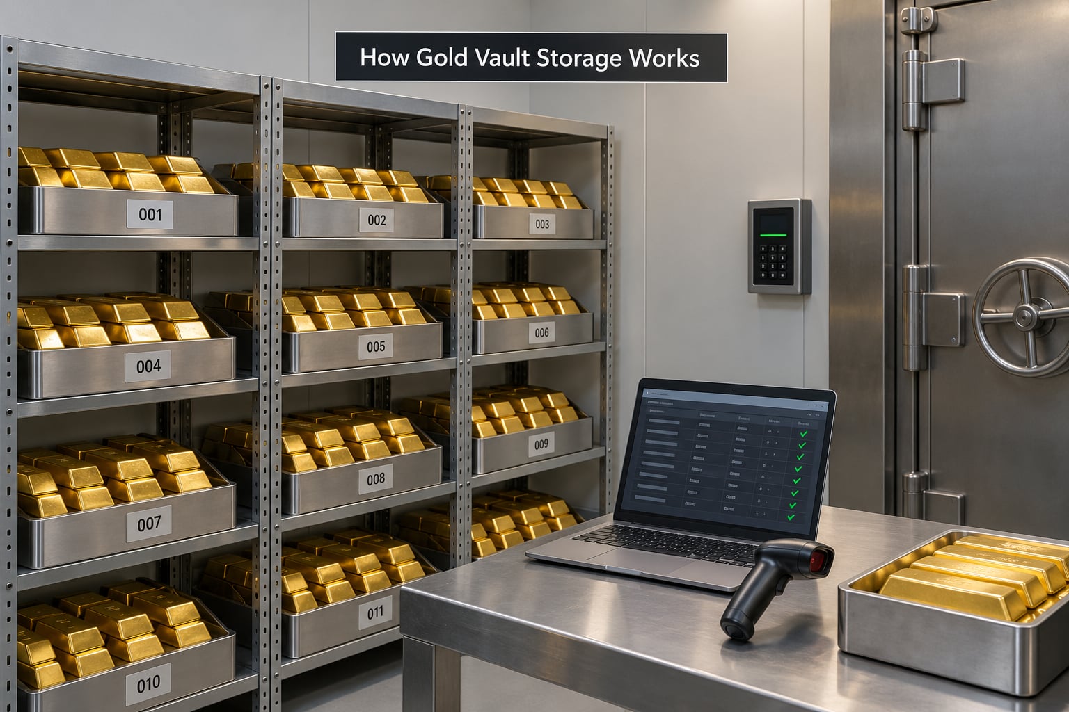 How Gold Vault Storage Works