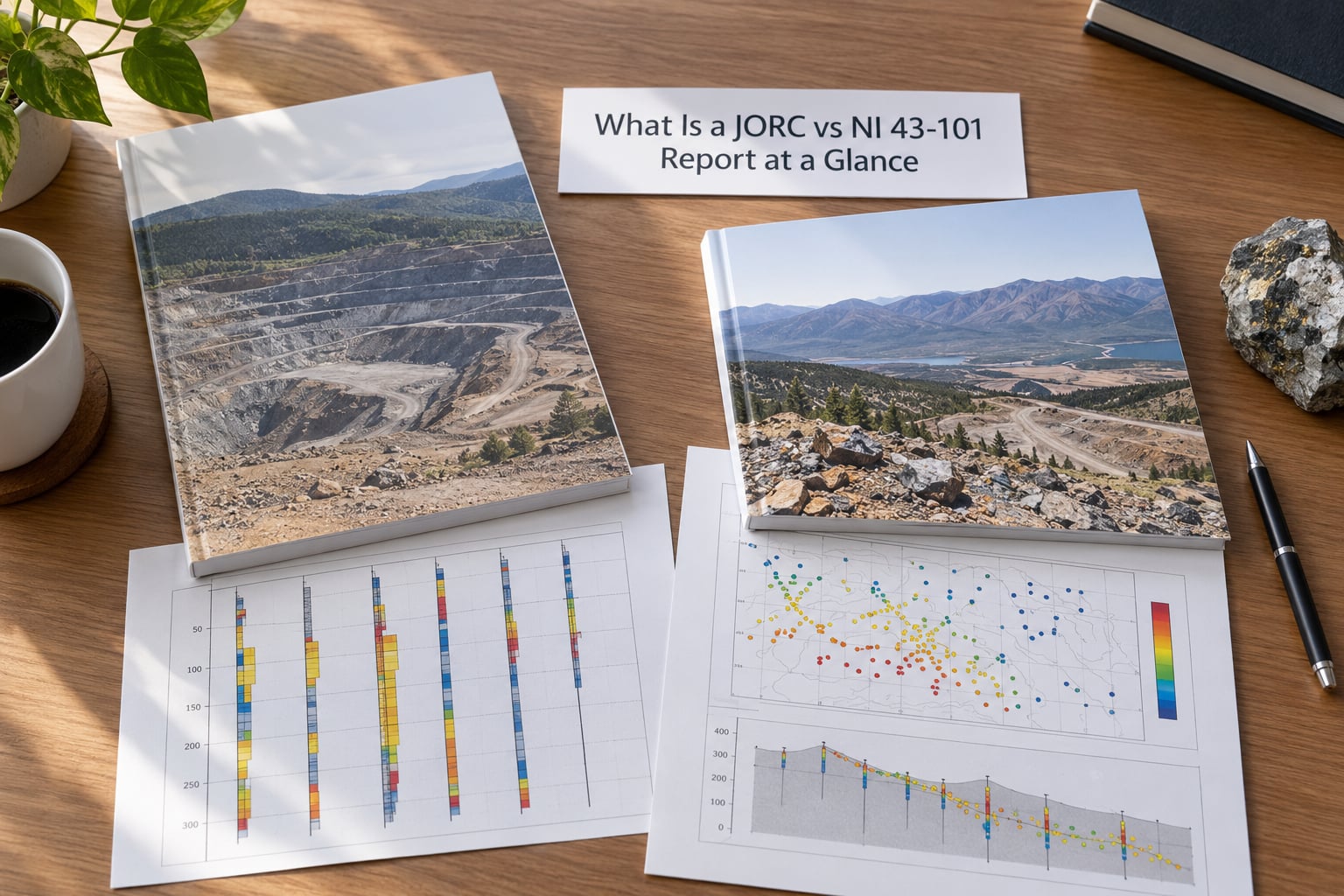 What Is a JORC vs NI 43-101 Report at a Glance