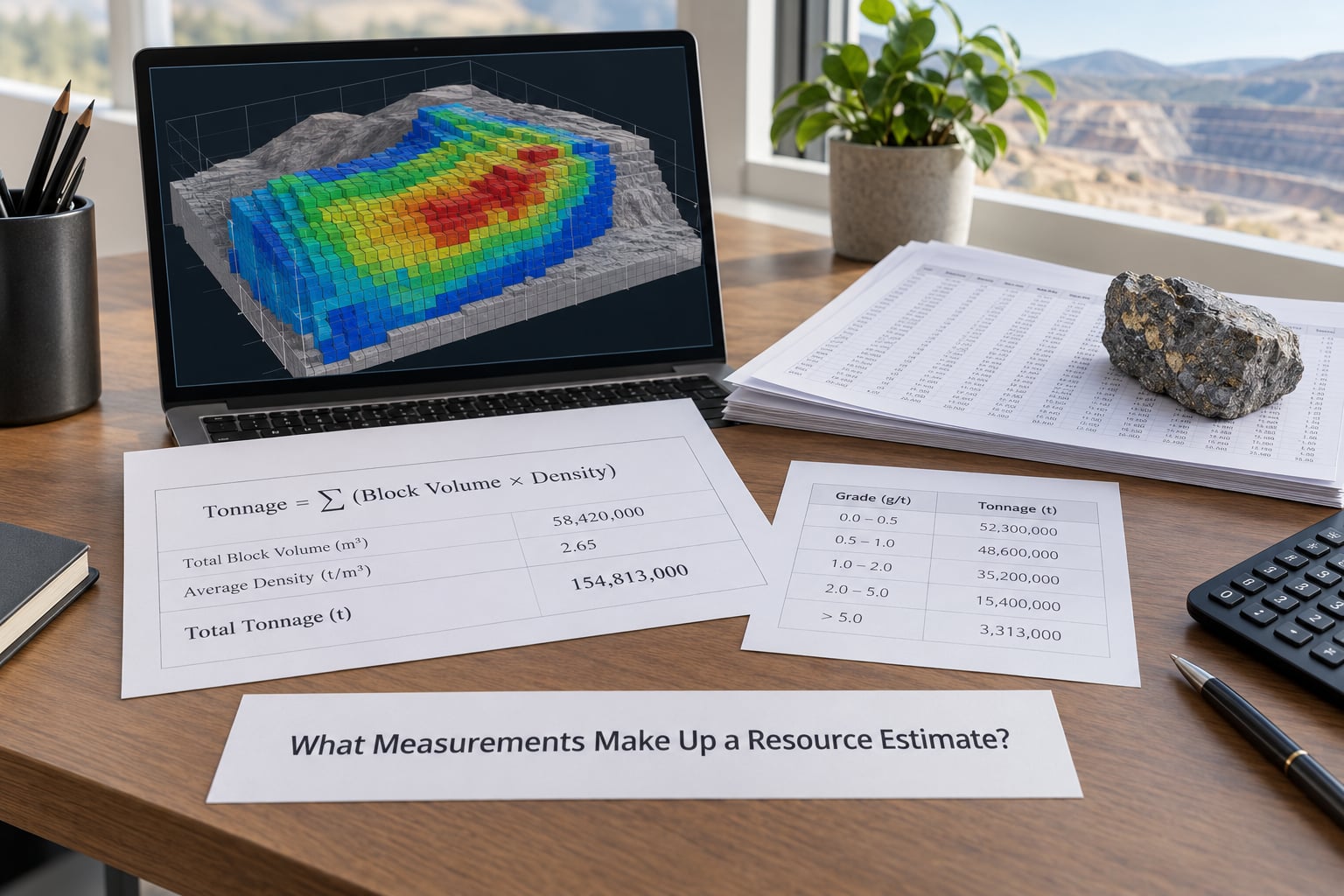 What Measurements Make Up a Resource Estimate?