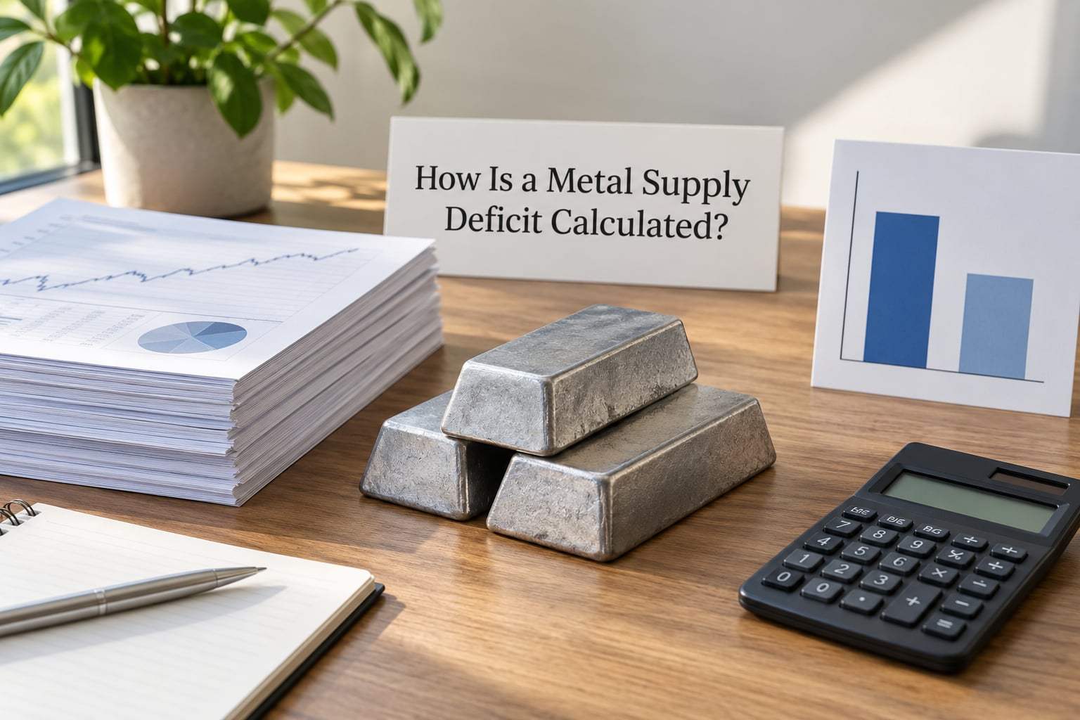 How Is a Metal Supply Deficit Calculated?