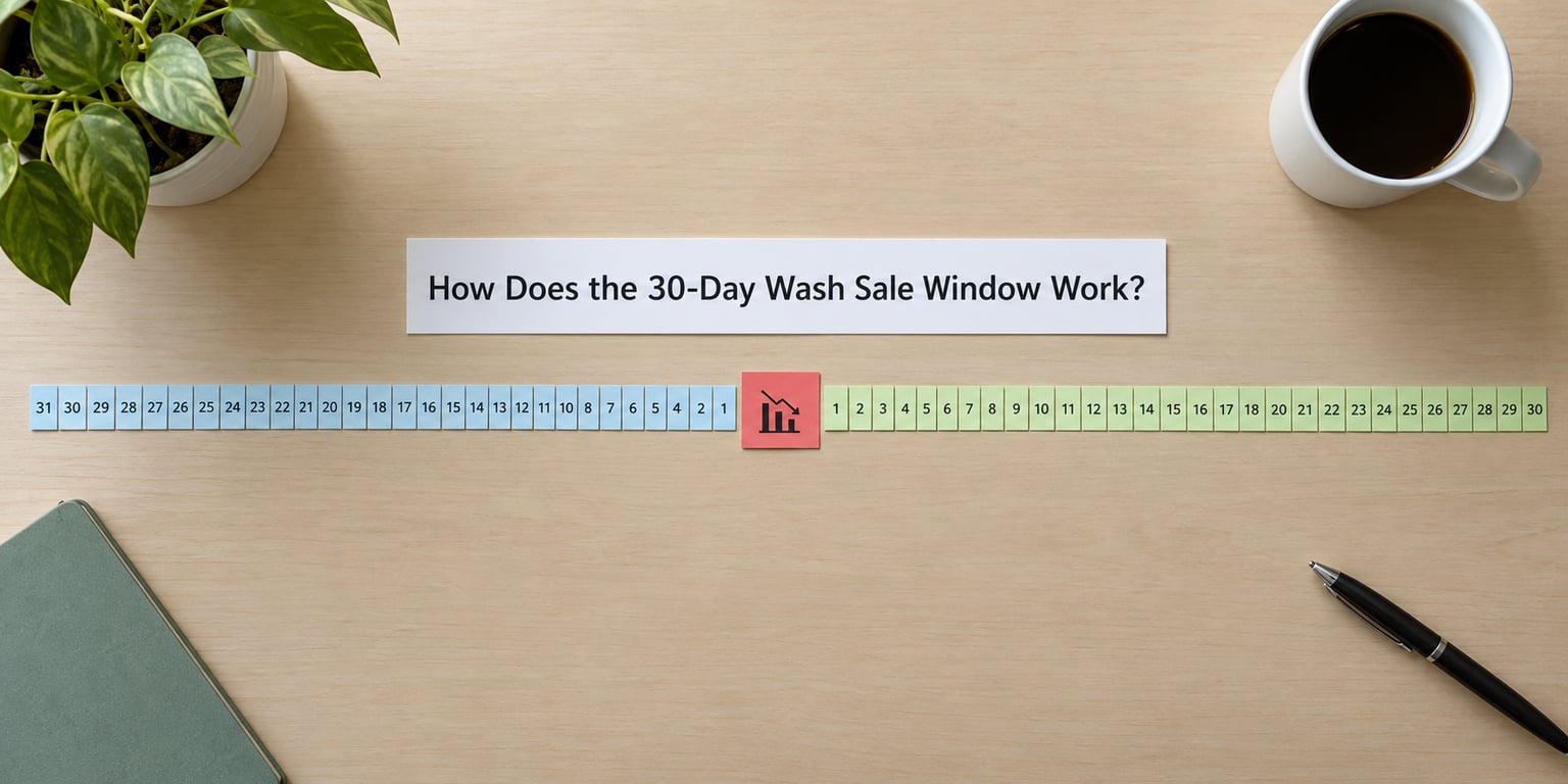 How Does the 30-Day Wash Sale Window Work?