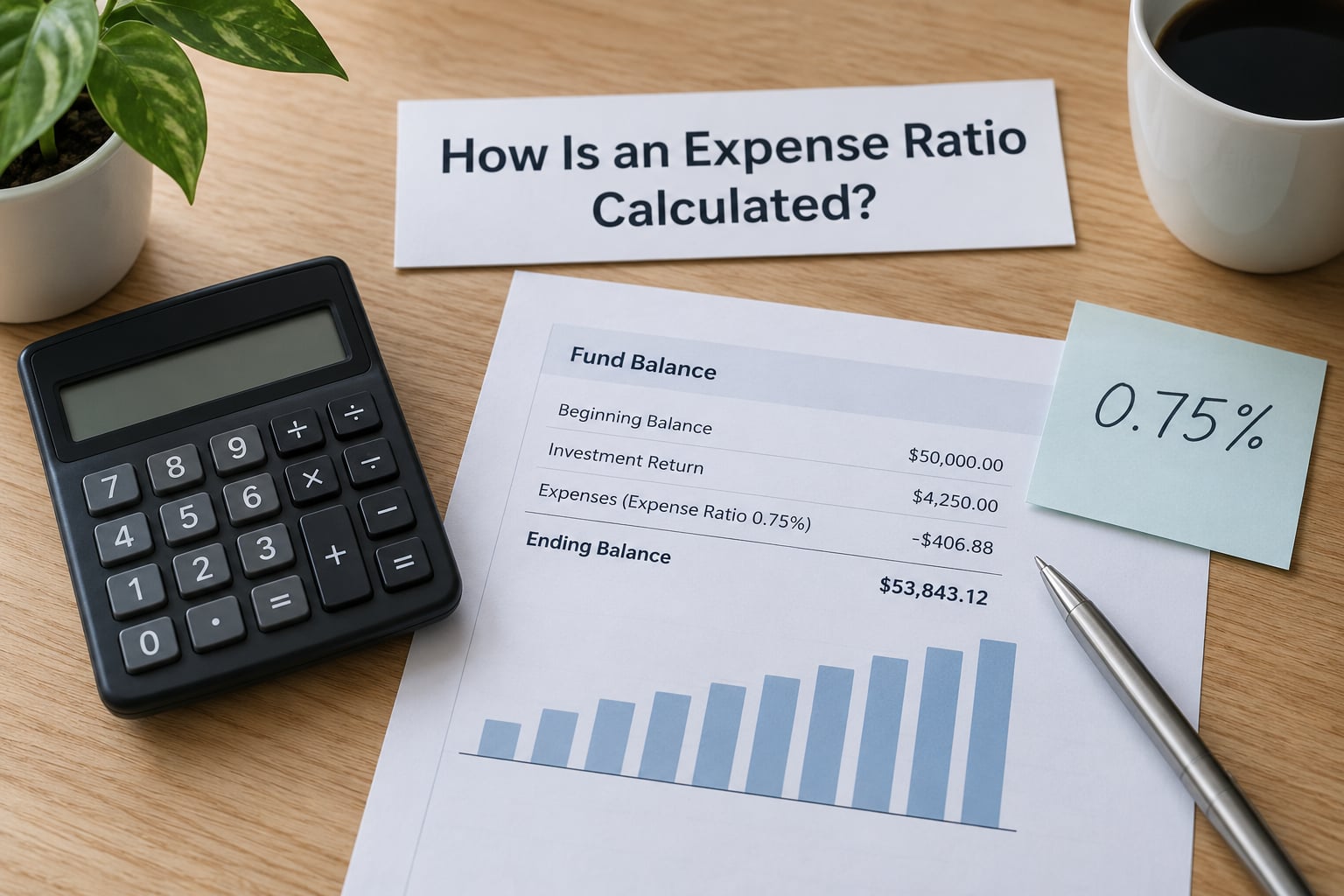How Is an Expense Ratio Calculated?