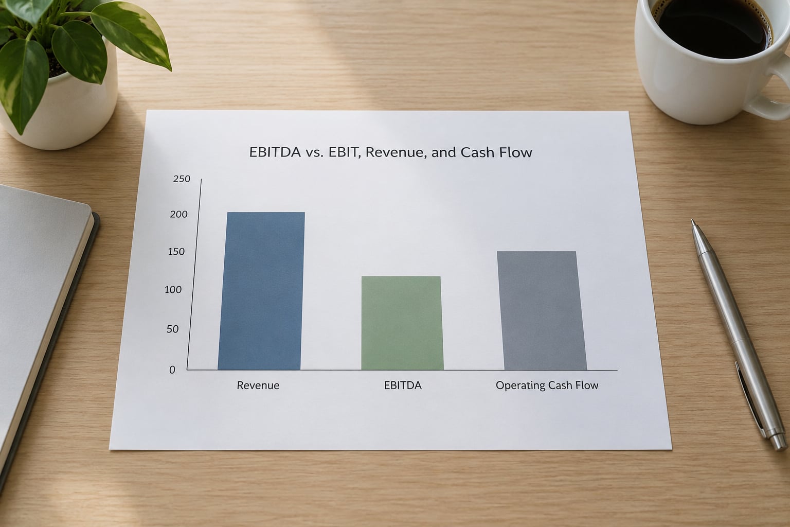 EBITDA vs. EBIT, Revenue, and Cash Flow