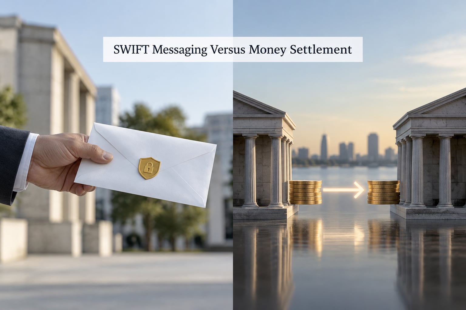 SWIFT Messaging Versus Money Settlement