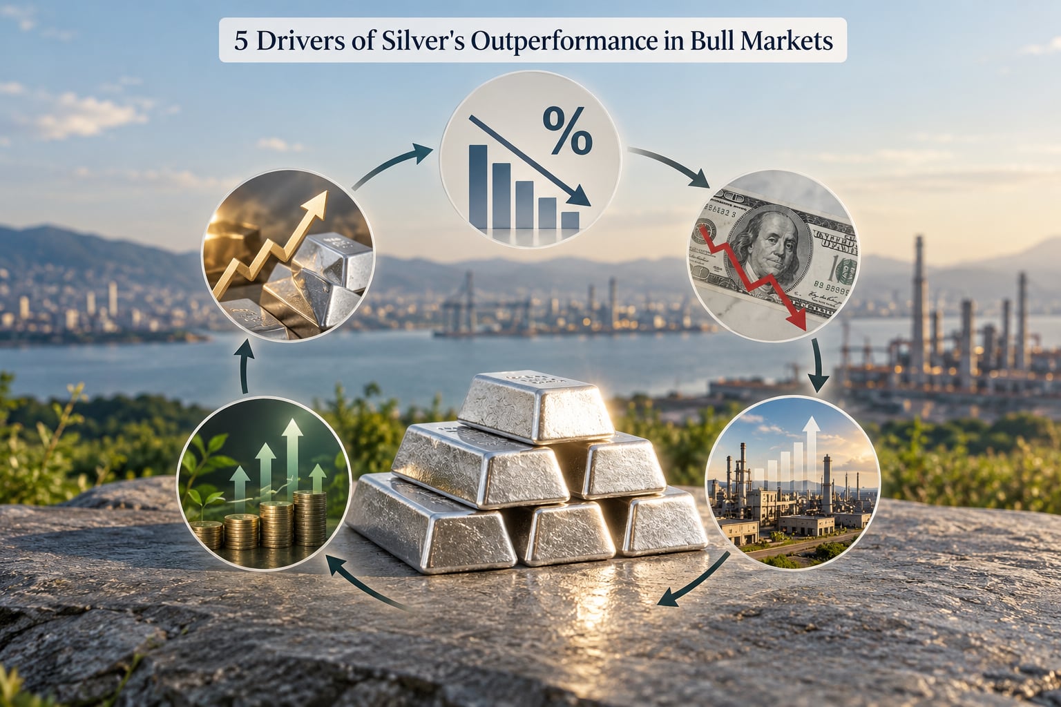 5 Drivers of Silver's Outperformance in Bull Markets