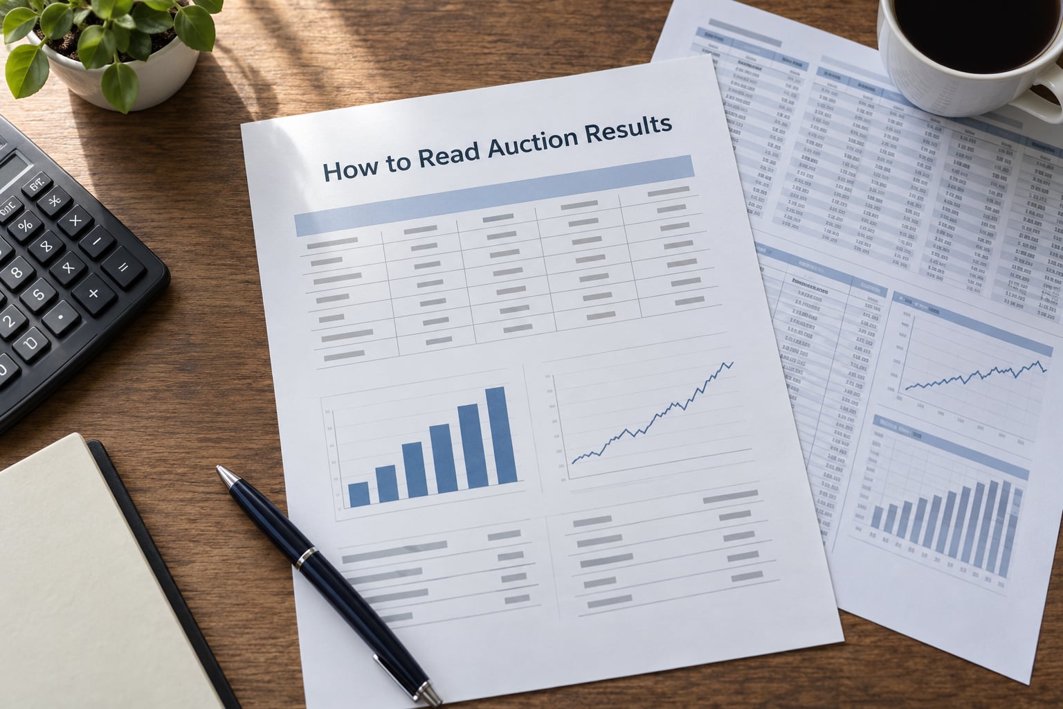 How to Read Auction Results